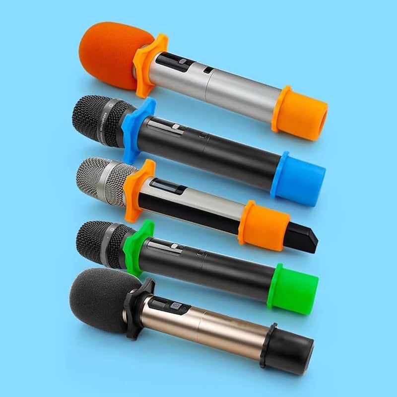 Windproof Microphone Cover Shockproof Filter Sponge Protector Clear Sound Universal Compatibility 10 Covers - Image 4