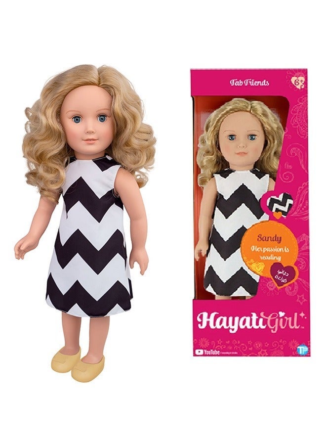 Hayati girl Doll Sandy Weavy 18 Inches Multicolor - Image 1