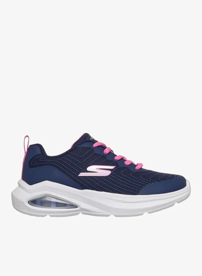 سكيتشرز Girls Microspec Max Velocity Lace-Up Sneakers