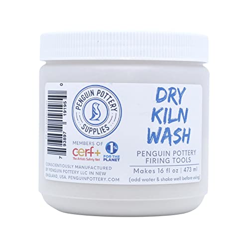 Penguin Pottery - Dry Kiln Wash - Just Add Water - Prevents Glaze from Sticking to Kiln Shelves - Image 1
