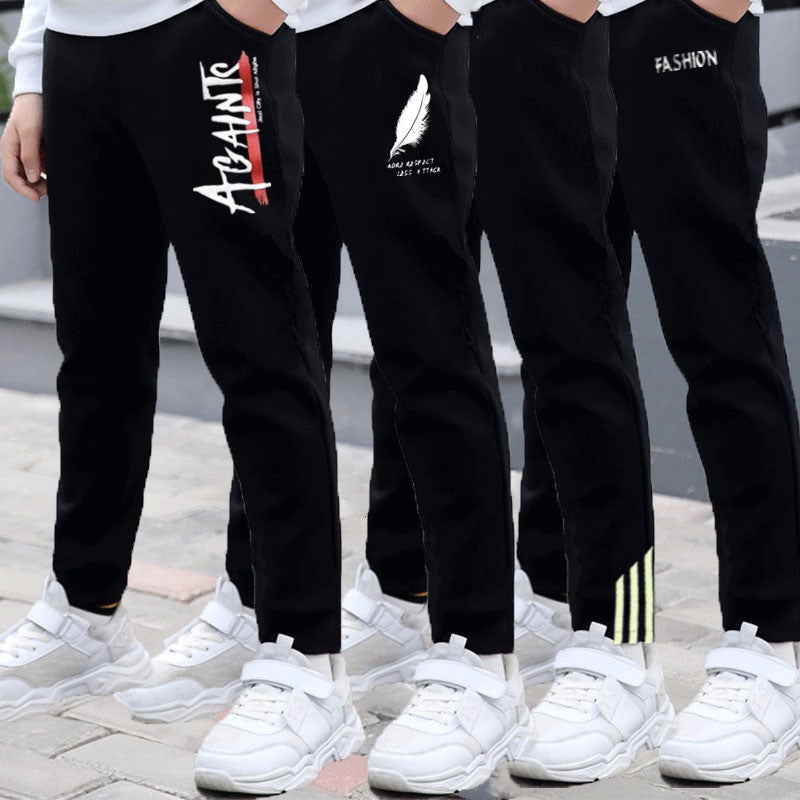 Direct Sales Kidsren'S Pants Kids Small, Medium And Large Kidsren'S Elastic Pants Boys And Girls Sports Pants Anti-Mosquito Casual Pants - Image 2