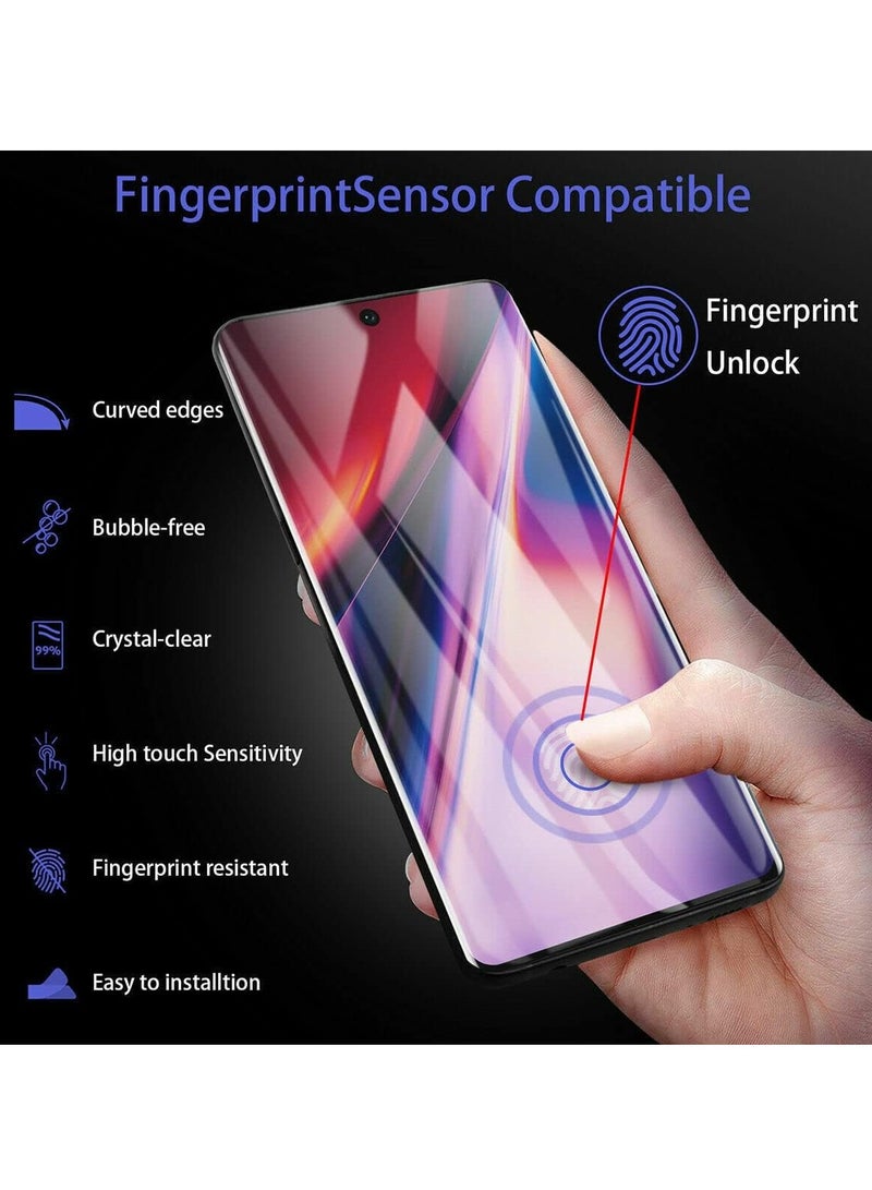 MIGOFAST Screen Protector for OnePlus 9 UV Tempered Glass, Film HD Screen Saver, 9H Hardness, Bubble-free Screen Replacement Protector Film - Image 5