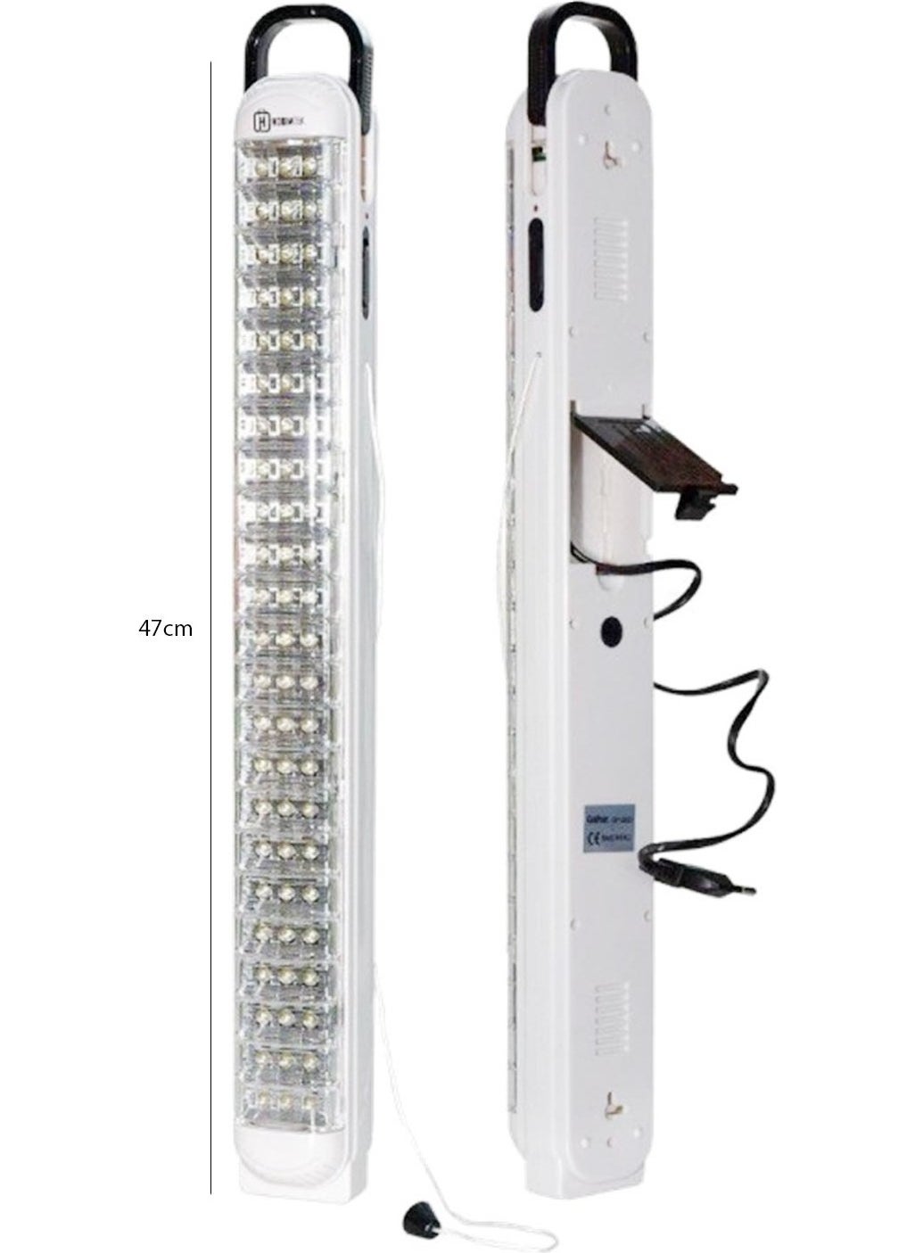 Silver Toss Searchlight Rechargeable 69LED 3200MAH ST-715 