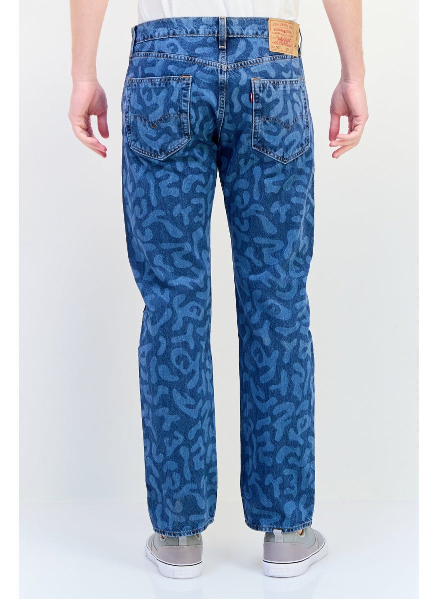 Levi's Men Regular Fit Washed Denim Jean, Multicolor  - Image 3