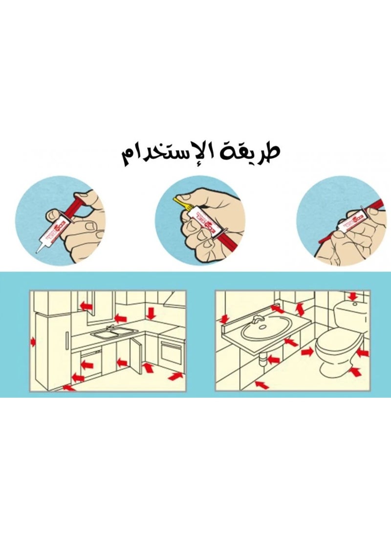 إكو كير إيكو كير مبيد حشري احترافي 10 جرام – مبيد صديق للبيئة لمكافحة الحشرات الزاحفة والطائرة، قاتل قوي للصراصير والنمل والبعوض، سريع المفعول ويدوم طويلاً، مناسب للمنازل والحدائق والمزارع - Image 3