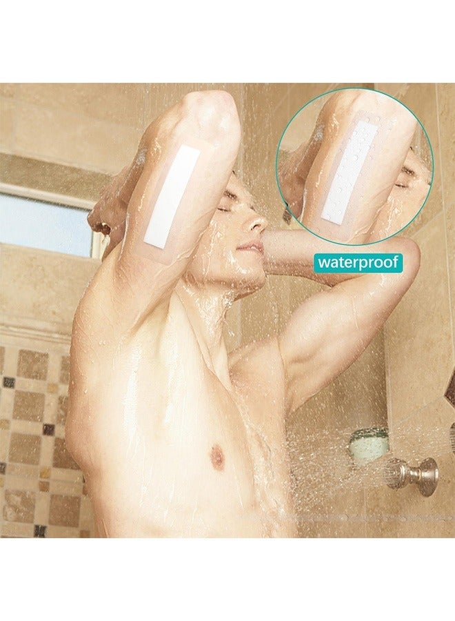 general C-Section complex Waterproof Bandages, 10*25cm Tummy Tuck Shower Protector Scar Covers, Protective Pad Patches, Large Wound Care Supplies (Clean) - Image 3