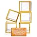 Ledido Gold Transparent Balloon Boxes With 78 Letters Baby Boxes with Letters for Baby Shower Clear Letter Boxes for Party Graduation Wedding Birthday Baby Shower Decorations 5 PCS - Image 3