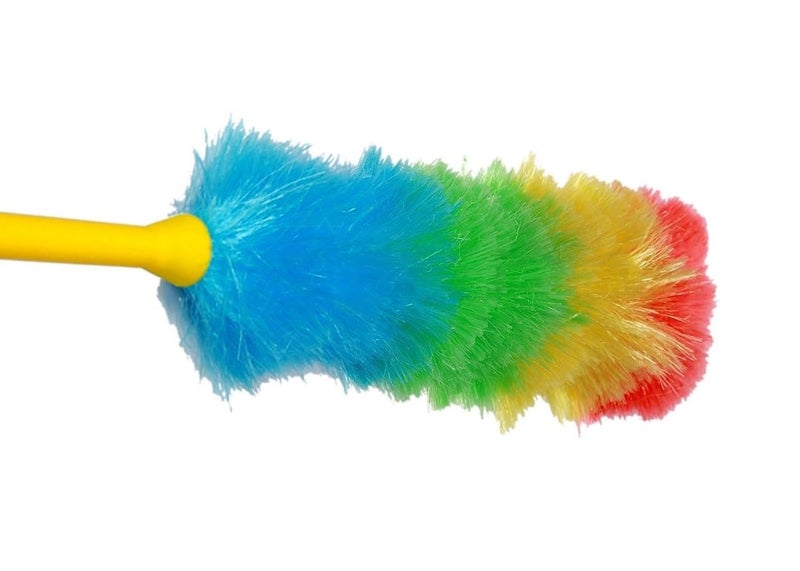 Nextpro Colorful Microfiber Static Duster for Dust Cleaning | Static Cleaning Duster | Dry Dust | Easy to Cleaning Home, Office, Shop, Car, Ceiling Fan - Pack of 2 - Image 4