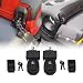NITOYO Hood Latches Compatible with Jeep Wrangler AntiTheft Hood Catch Kit Compatible with 20182023 Jeep Wrangler JL Sahara and Rubicon Jeep Gladiator JTBlack - Image 2