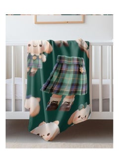 General Baby and children's cartoon flannel thin blanket (warm and comfortable, suitable for sleep, game use) 70cm*100cm - 171  - Image 1