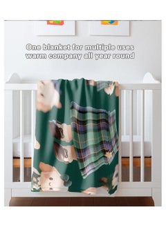 General Baby and children's cartoon flannel thin blanket (warm and comfortable, suitable for sleep, game use) 70cm*100cm - 171  - Image 4