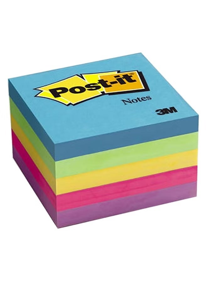 500-Piece Trendy Self Stick Notes Multicolour