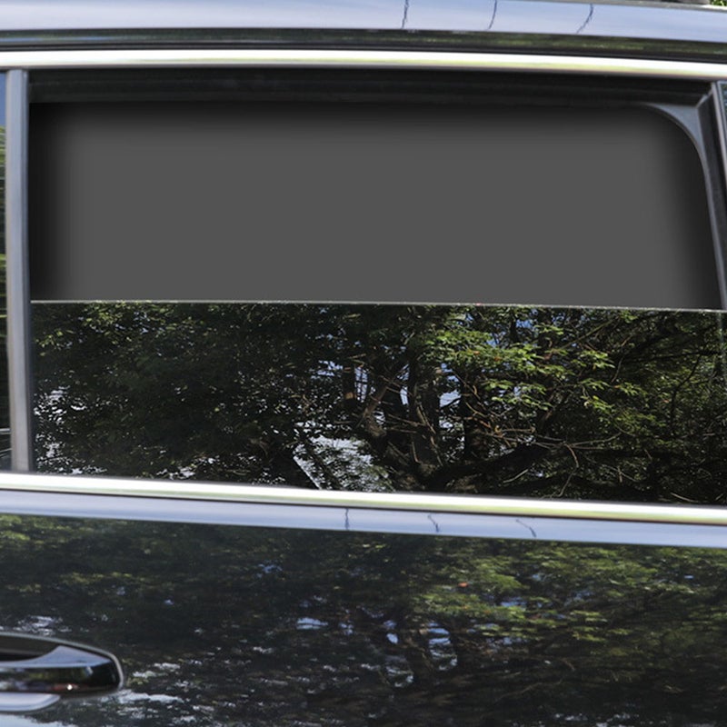 Car Window Sun Shade Magnetic Black Curtin Automobile Sunshades UV Sun Protection Easy Installation for Summer - Image 5