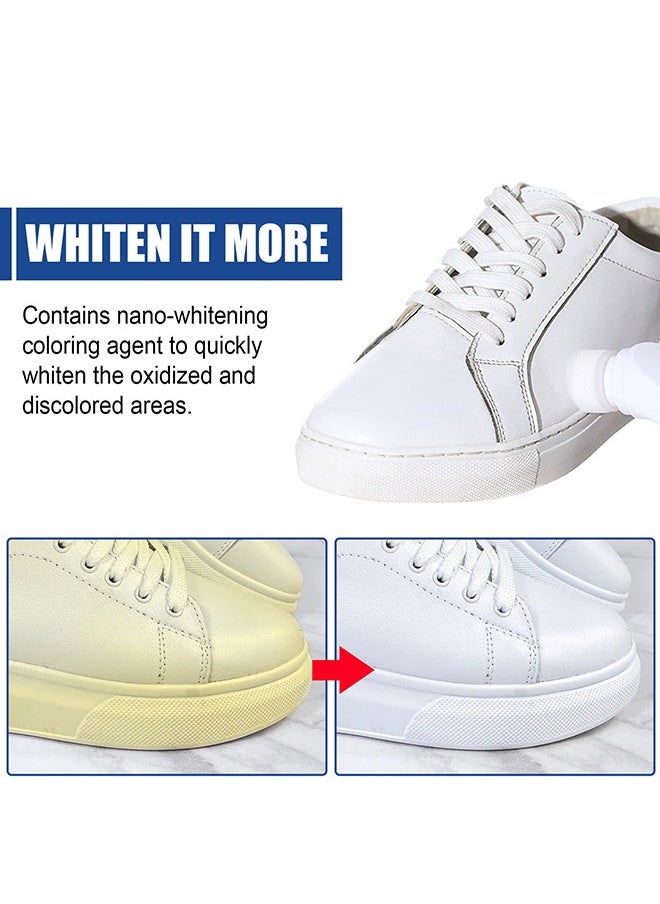 Sneaker Cleaner Set, Waterless Foam Sneaker Cleaner Quick Clean Sneaker Cleaner, Suitable For White Shoe Cleaner, Suede, Boots, Canvas, PU, Fabric