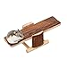 Litewoo Natural Wooden Seesaw Platform for Small Animals Hamster Gerbil Squirrel Mouse Exercise Play Toys Teeth Chew Toy - Image 3