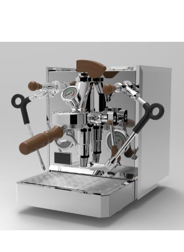 CoffeePL COFFEE PL Roballi Espresso Machine – Semi-Automated, 2040W, Stainless Steel 301, 2L Boiler, 240V, 60 Hz | Perfect for Home, Cafe, Office | Professional Quality Espresso Maker  - Image 1