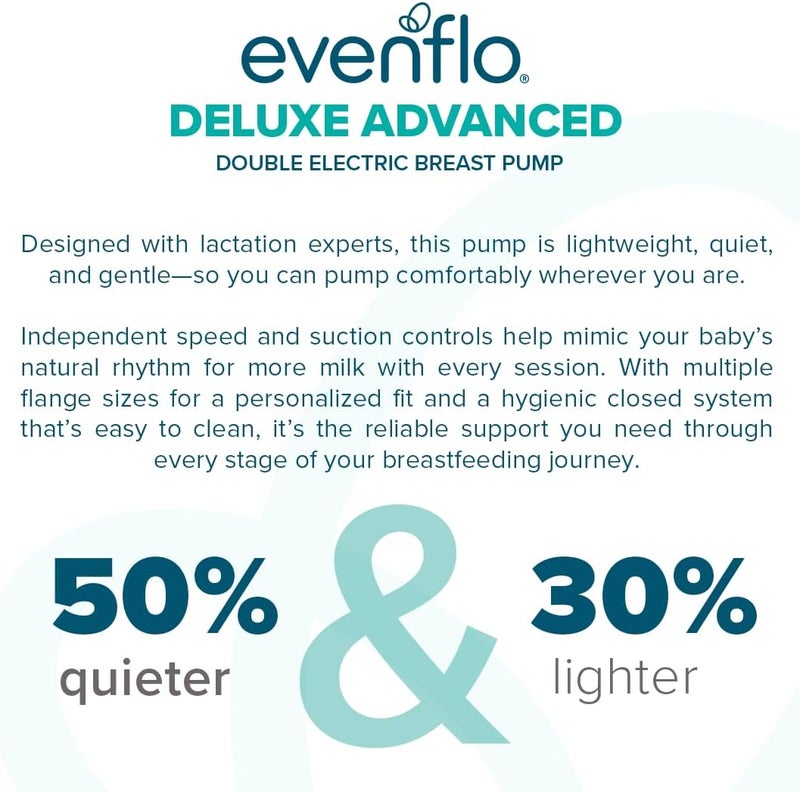 Evenflo Feeding Select Advanced Double Electric Breast Pump - Image 2
