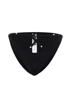 trendyol Black Cut Out/Window High Leg Bikini Bottom TBESS23BA00014  - Image 4
