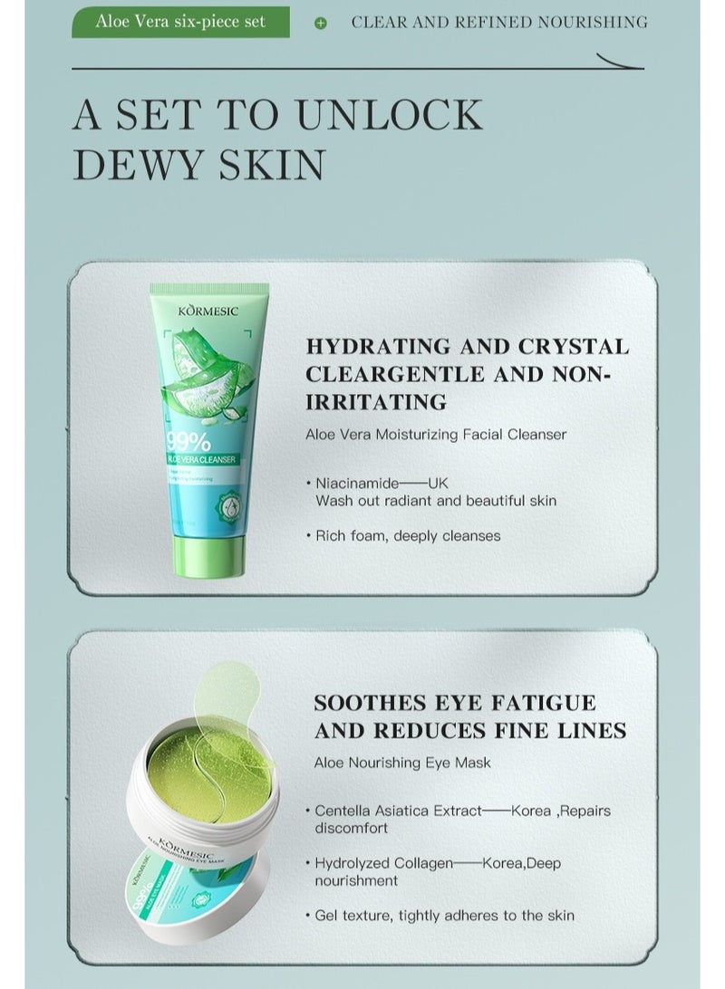 Kormesic Aloe Vera Hydrating Cleanser 100g | Gentle Cleanse & Deep Moisture - Image 3