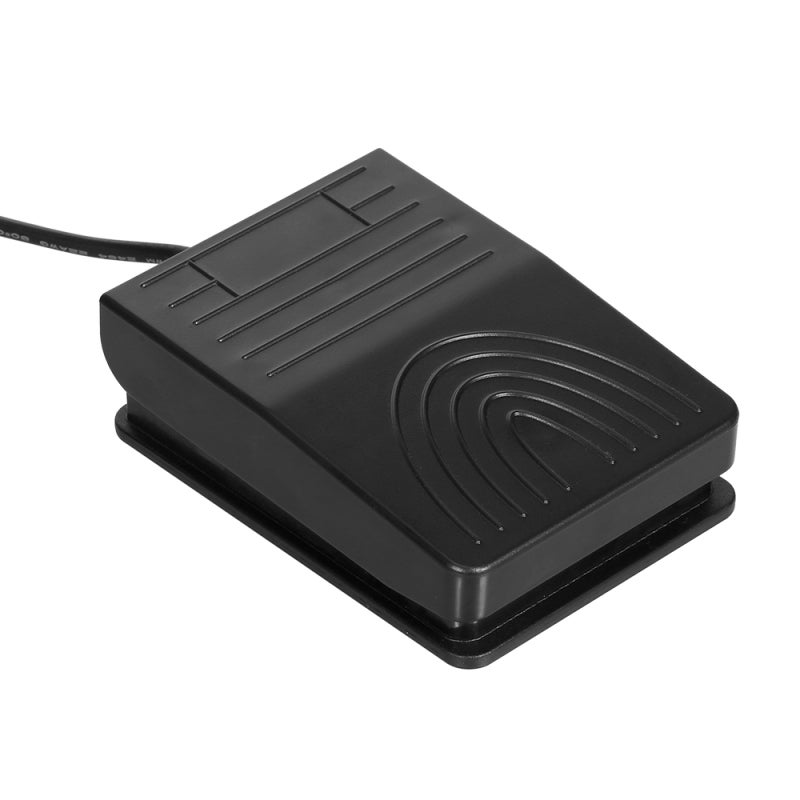مفاتيح قدم USB: دواسة سوداء متينة بمسحات مضادة للانزلاق - مفتاح اختصار قابل للتخصيص للاستخدام في المكتب والألعاب والطب والصناعة - Image 2