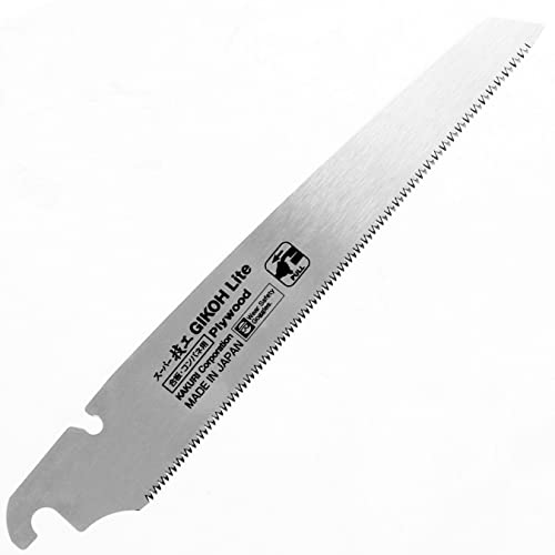 KAKURI Japanese Hand Saw [Hardwood, Plywood, Laminated Wood] 8-1/4" Replacement Blade, Made in JAPAN - Image 1