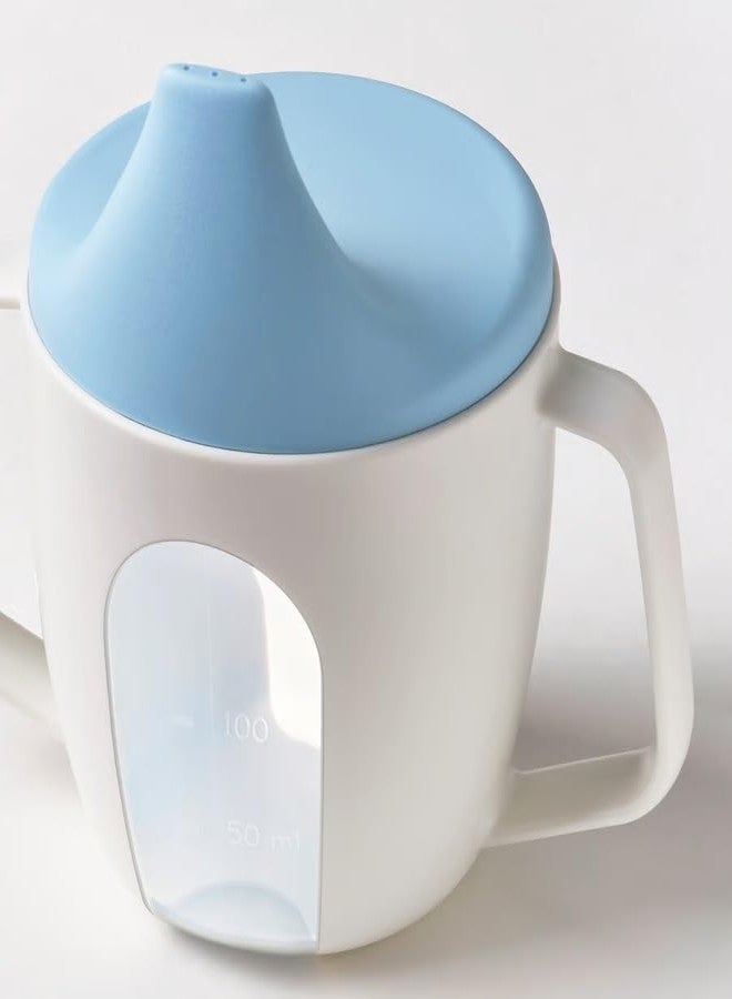 ledieu® BORJA Training Beaker White/Blue, (Volume : 200 ml) Sipper - Image 3