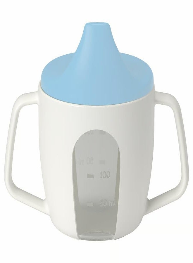 ledieu® BORJA Training Beaker White/Blue, (Volume : 200 ml) Sipper - Image 2
