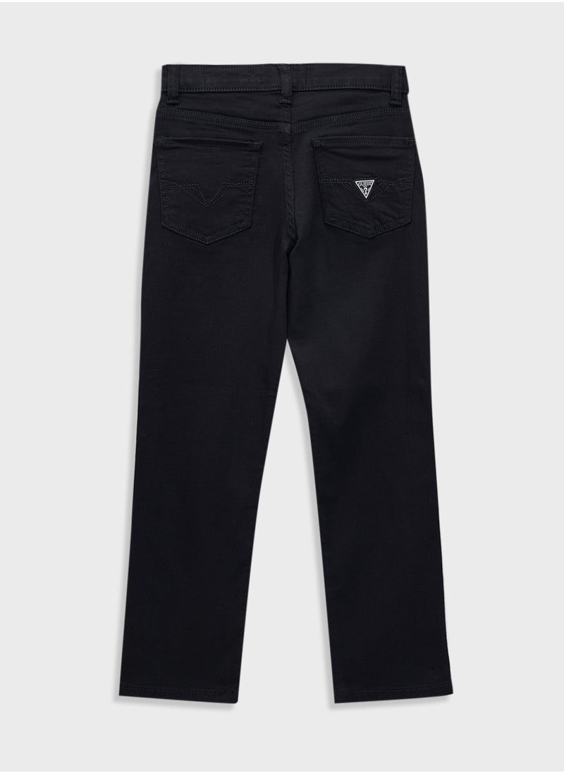 GUESS Kids Straight Fit Denim Pants  - Image 2