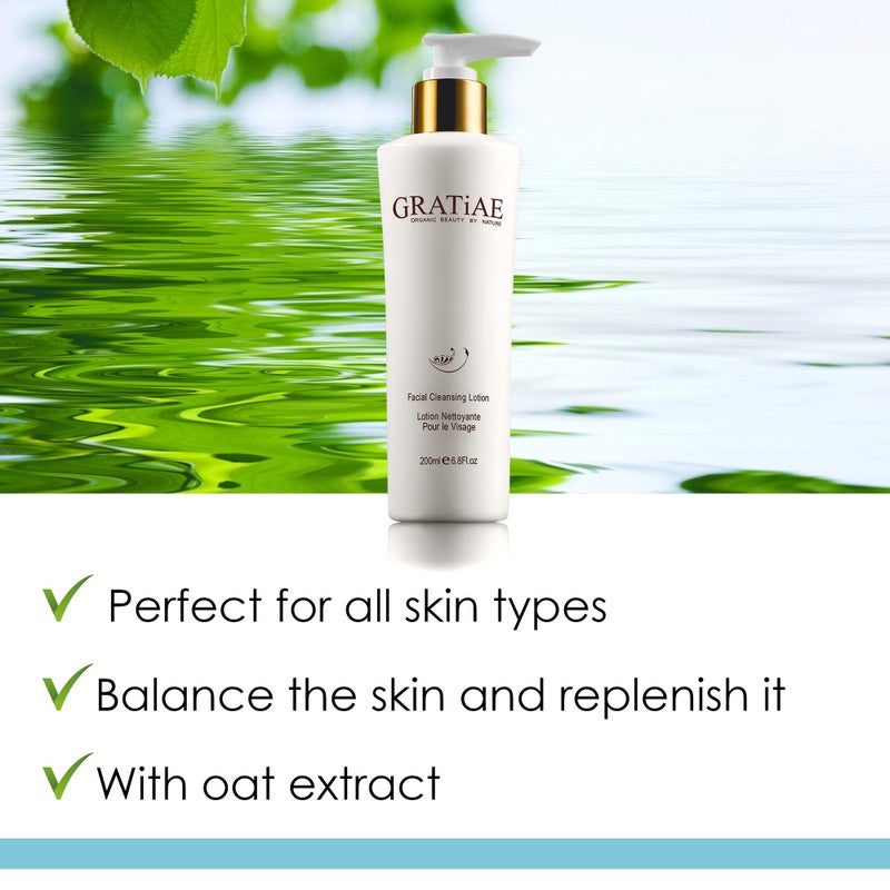 Gratiae Organics Facial Cleansing Lotion, 6.8-Ounce - Image 2
