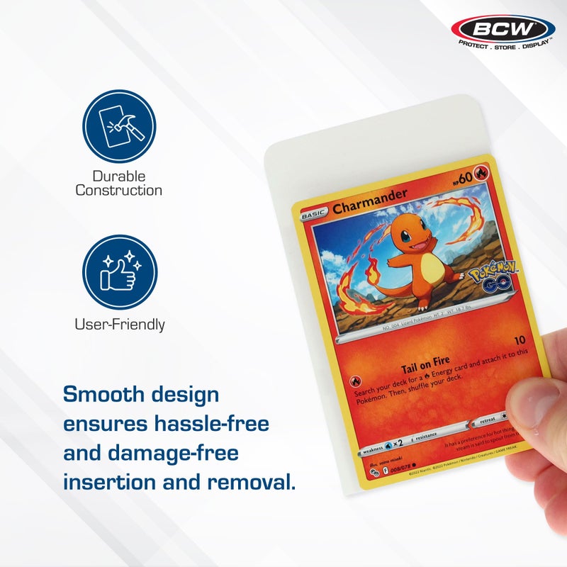 BCW Tall Trading Card Dividers - 50 ct | Archival Quality, Write-On Index Tab, 3 11/16 X 2 11/16 Inches | Fits Vault, Super Vault, QuickFold, Shoe, and Super Shoebox Boxes | Card Organizer Dividers - Image 5