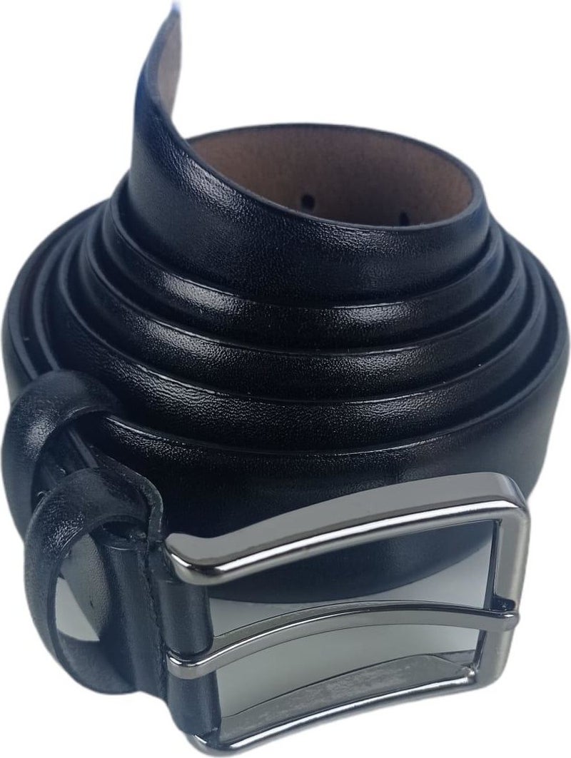 Başkent Çanta Başkent Bag Men's Large Size Genuine Leather Fabric Trouser Belt - Image 2