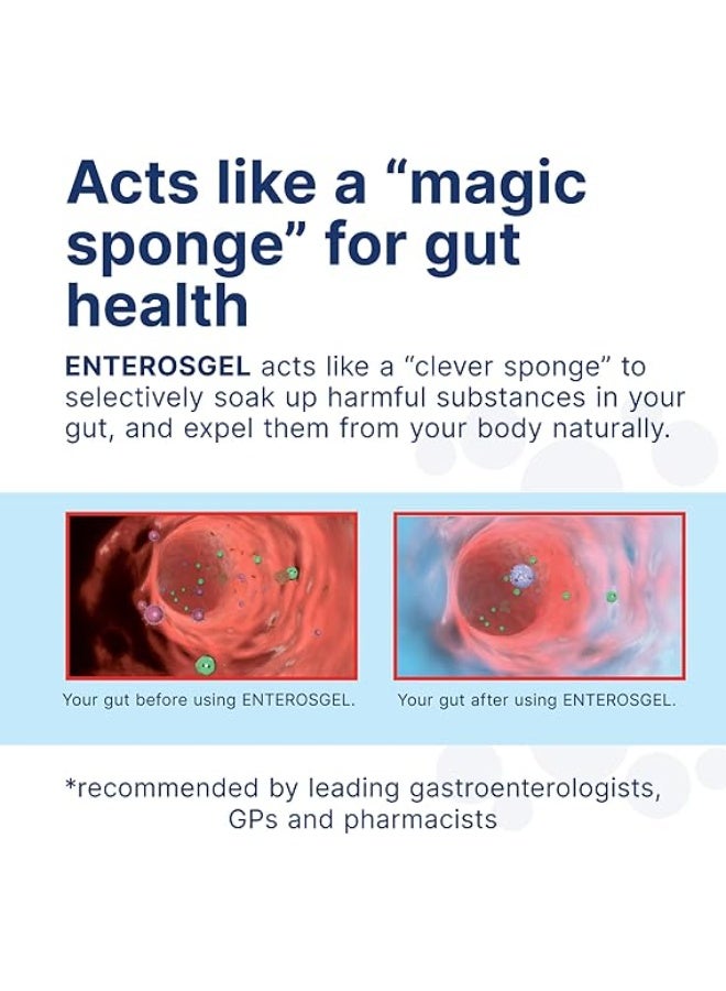 Enterosgel جل إزالة السموم وإزالة بقايا الطعام لتنظيف الأمعاء 3 أكياس × 22,5 جم - Image 5