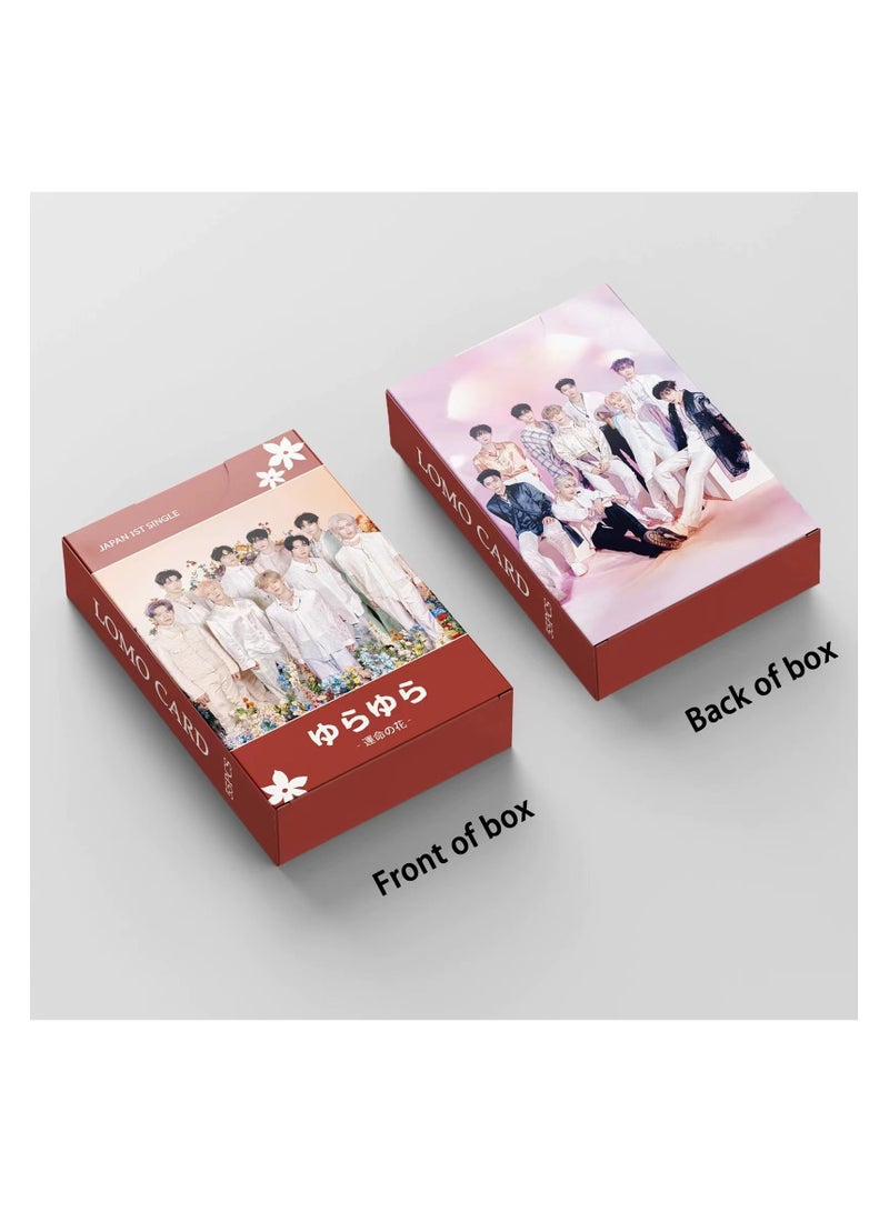 NIBEMINENT 55 Pcs Kpop ZEROBASEONE Lomo Cards Card For Fans Collection Gifts