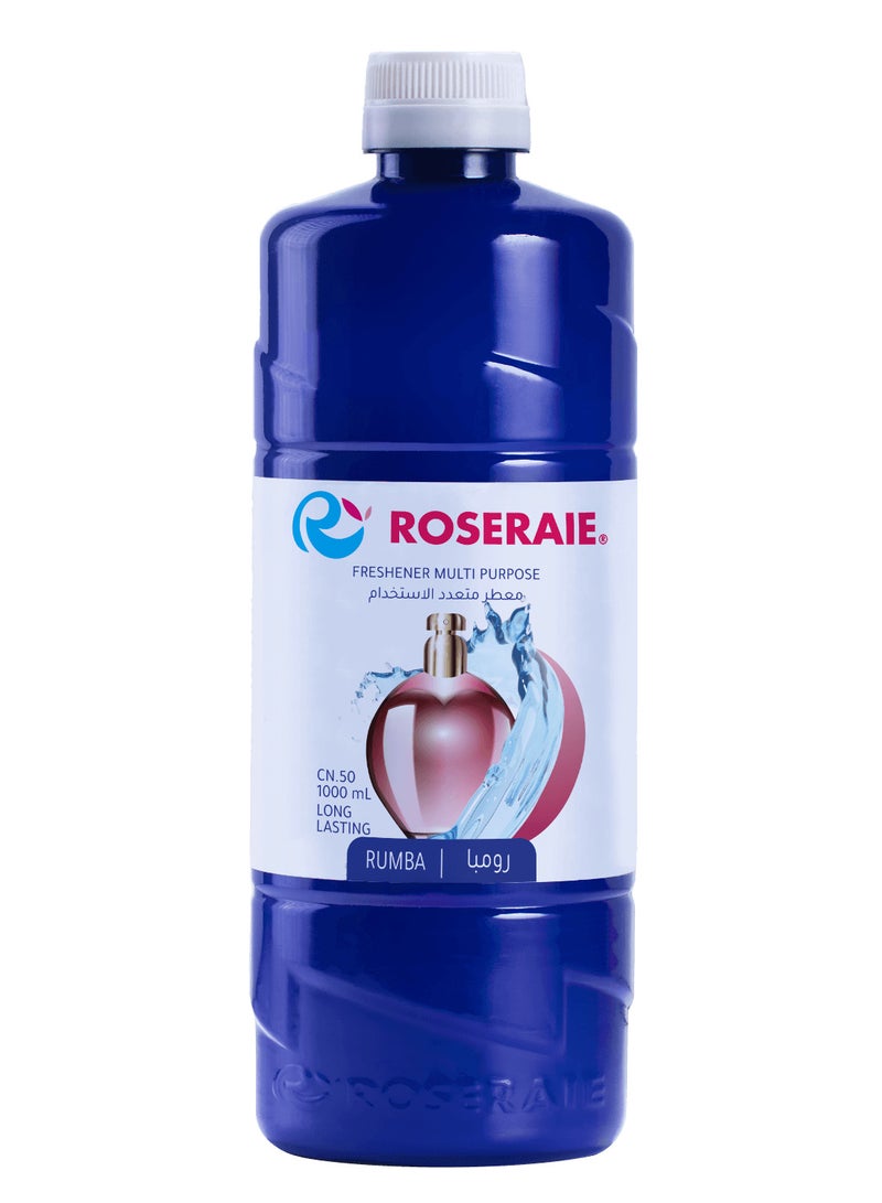 ROSERAIE Roseraie Home Freshener Multi Purpose Rumba - 1000 ml 