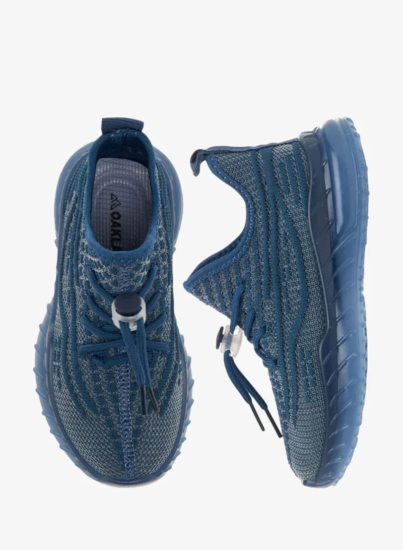 Oaklan by Shoexpress Boys Monotone Sports Shoes with Lace-Up Closure