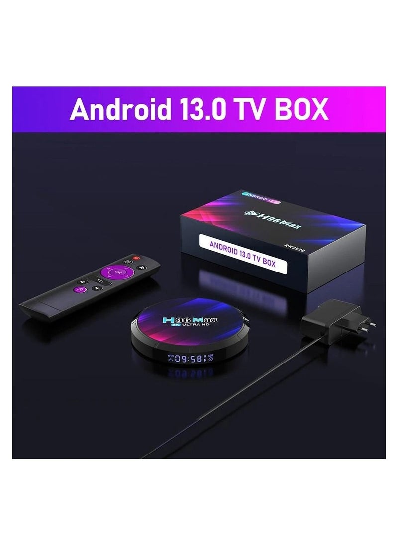 Generic - Android 13.0 Smart TV Box (Internet Receiver) with Remote Control and Home Media Player - Image 1