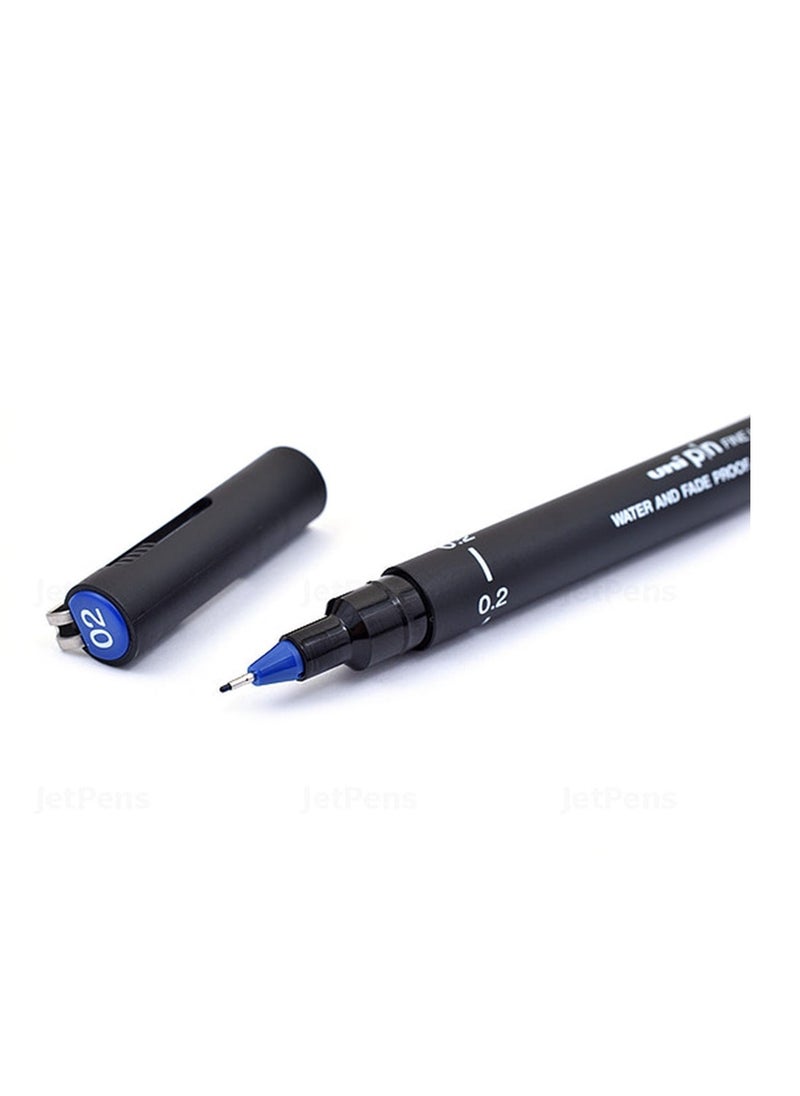 12-Piece Fineline Pen 0.2mm Tip Blue Ink - pzsku/Z982A50FB84AF43BAA715Z/45/_/1655909883/ec4baf7f-ec07-42e5-9ac1-e8ae432c7d0f