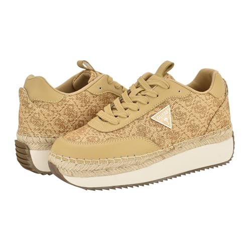 Guess Women's STEFEN Sneaker, Natural 110, 6 - Image 2