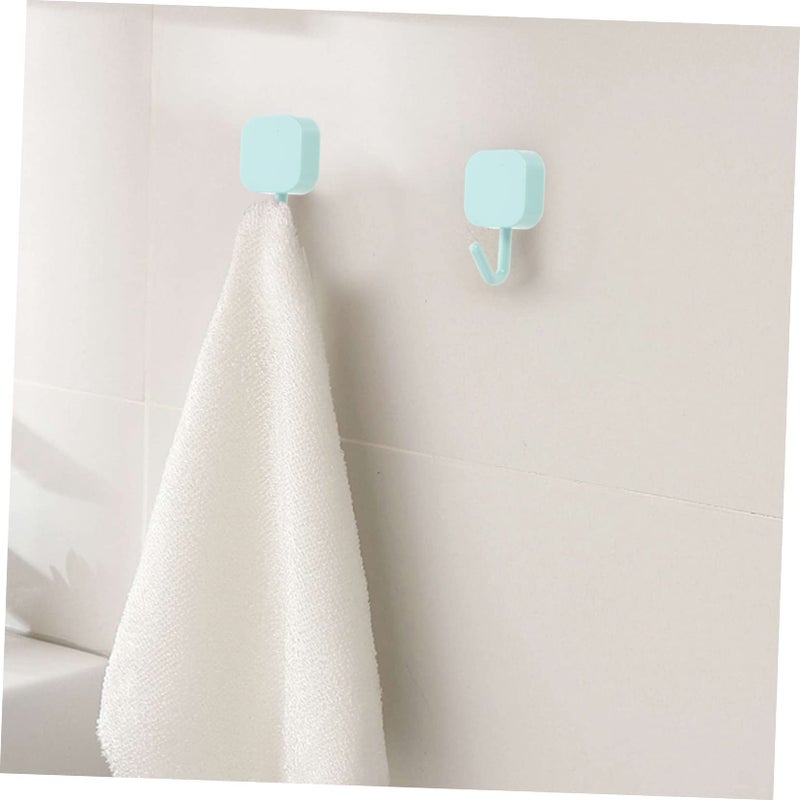30 Pcs Adhesive Wall Hooks No Drilling Required Multi Color for Towels Hats Coats Home Storage - Image 4