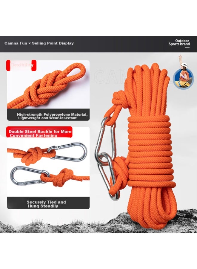 Canle Kanle Outdoor Thickened Clothesline, Outdoor Quilt Drying Tool, Non-slip Windproof Travel Car Roof Hanging Clothes Rope - Image 2