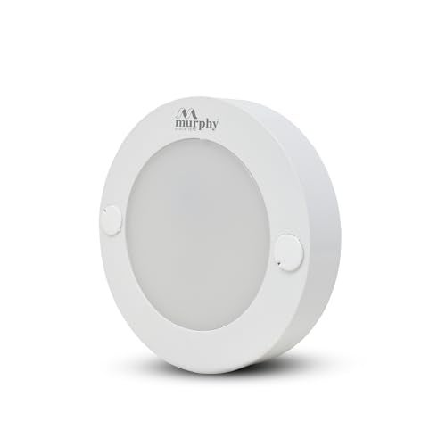 Murphy STRIMAX 3W Surface LED Downlight | Slim Round Cabinet Light | Cool White| Energy Efficient | Long Lifespan| 2 Years Warranty |Pack of 2 - Image 3
