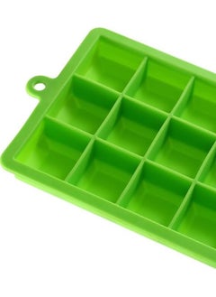 Beauenty 2-Pack Food Grade Silicone Ice Cube Cubes with Lids for Freezer, Easy-to-Remove 24 Cube Cubes for Party, Drinks and Frozen Liquids (Blue and Green)  - Image 4
