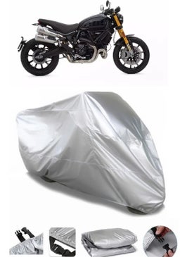 Ducati Scrambler 1100 Special Grey Waterproof Motorcycle Canvas Premium