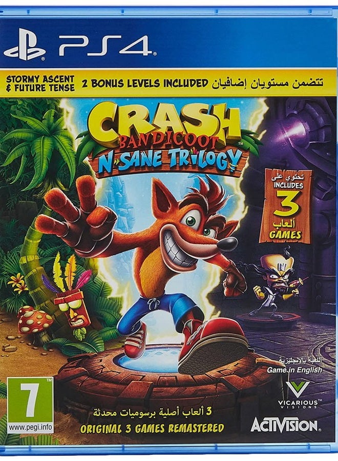 PS4 Crash Bandicoot N.Sane Trilogy (PS4) - Image 1