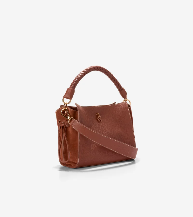 COLE HAAN Women's Charissa Leather Shoulder Bag