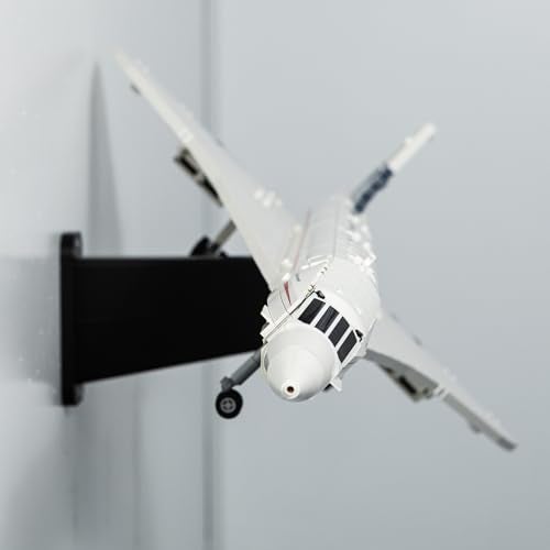 Brickify Wall Mount Hook for Lego 10318 Concorde Icons Set | Angled Wall Mount (Angled) - Image 1