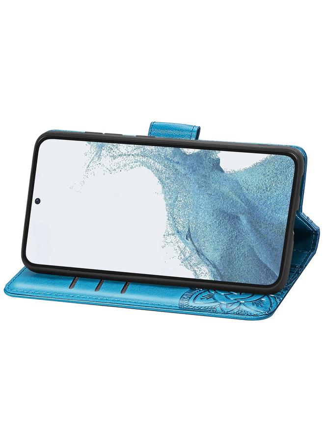 S-TOP Case For Samsung Galaxy S23 5G Butterfly Love Flower Embossed Leather Phone Case - Image 4