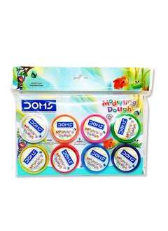 8-Piece Modelling Dough Assorted Colours