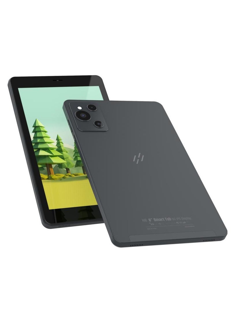 HEATZ Premium H8 Tablet 8 Inch Dual SIM Grey 8GB RAM 512GB 5G With Bluetooth Keyboard  - Image 4