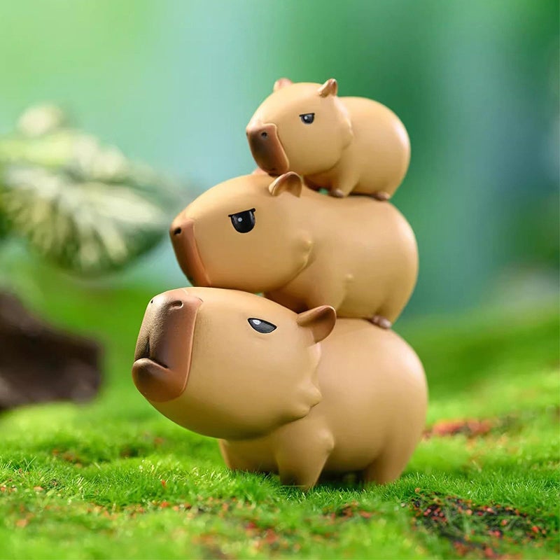 BEEMAI Capybara Series 1PC Blind Box Figures, Random Design Cute Figures Collectible Toys Birthday Gifts - Image 4